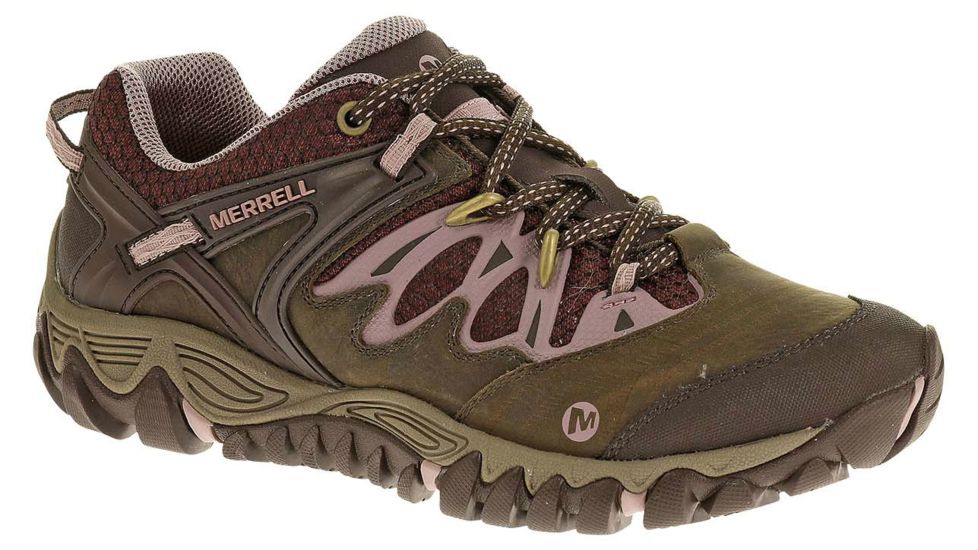 Merrell All Out Blaze Hiking Shoe - Women's-Black Slate/Blush-Medium-6 US