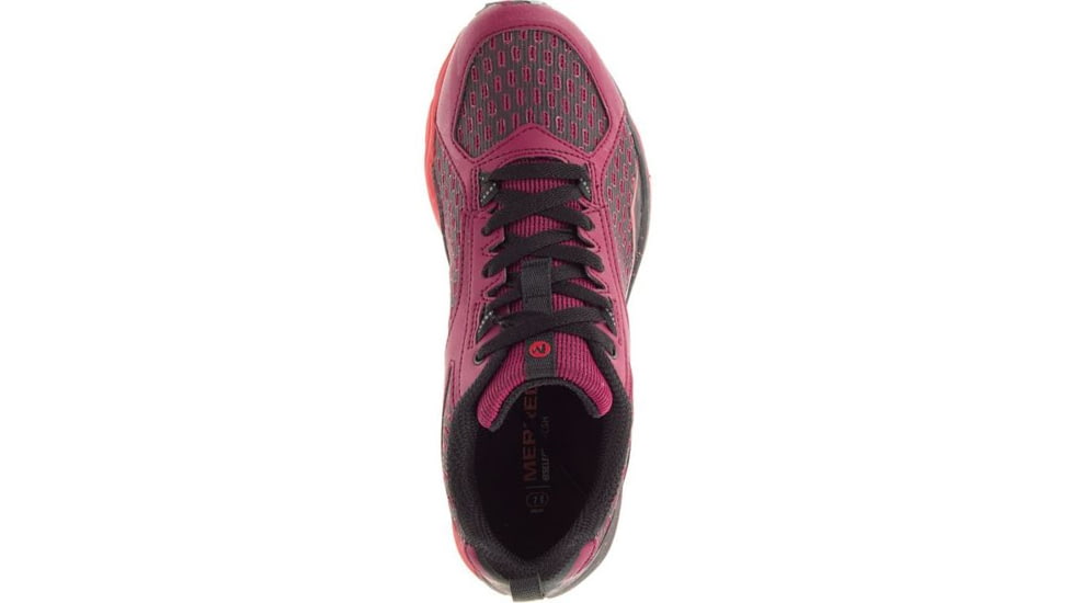 Merrell All Out Crush Trail Running Shoe - Women's-Beet Red-Medium-6
