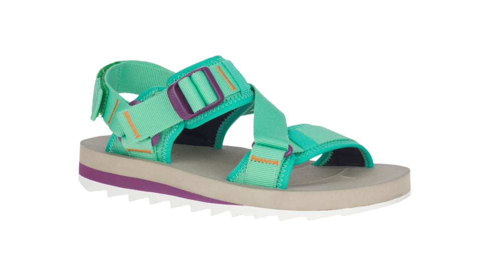 Merrell Alpine Strap Sandals - Womens, Mint, 7, J003564-7