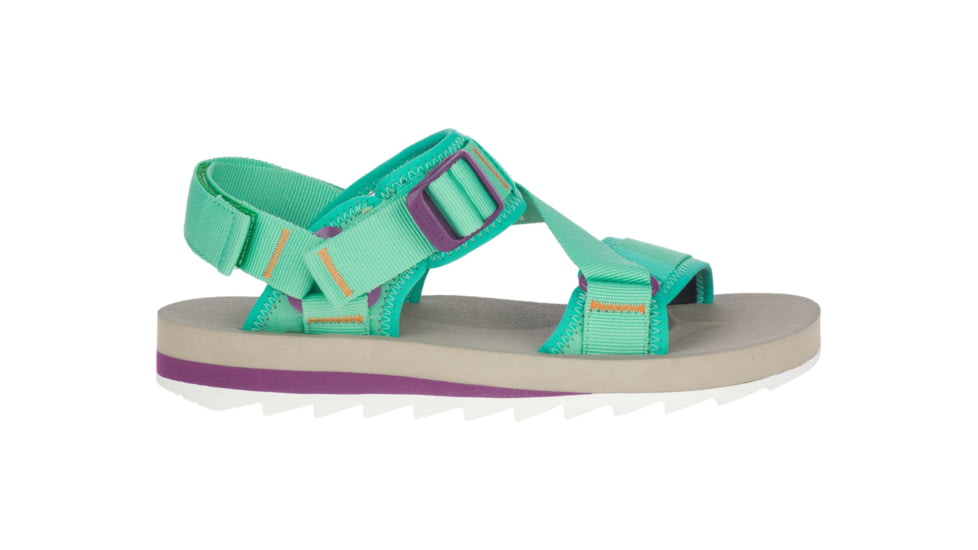 Merrell Alpine Strap Sandals - Womens, Mint, 7, J003564-7