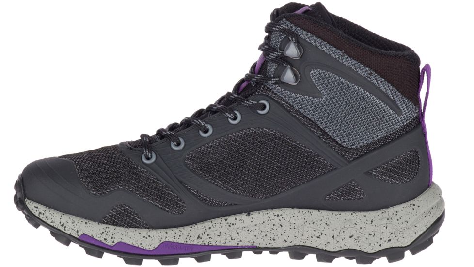 Merrell Altalight Knit Mid Hiking Shoes - Womens, Black, 6.5 US, J033174-06.5