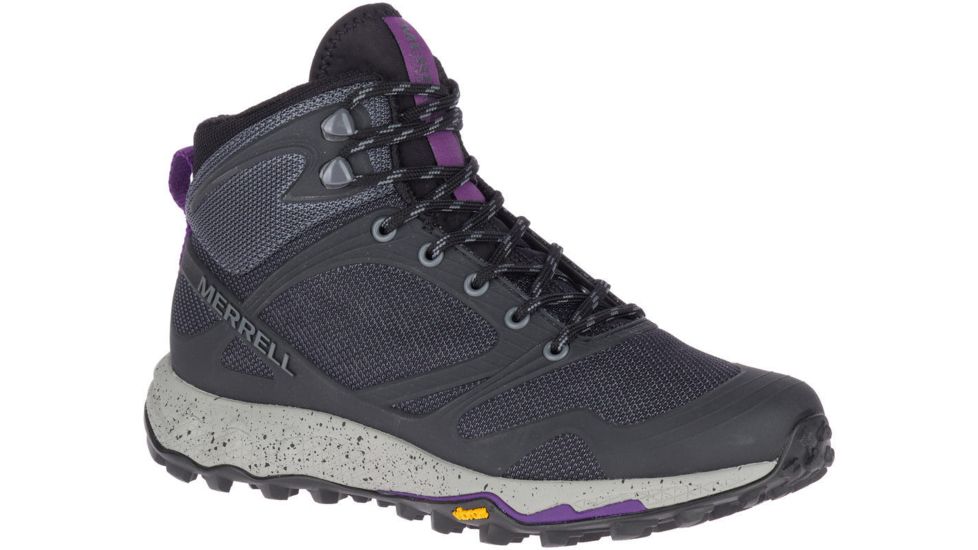 Merrell Altalight Knit Mid Hiking Shoes - Womens, Black, 6.5 US, J033174-06.5