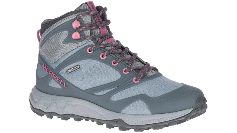 Merrell Altalight Mid WP Hiking Shoes - Womens, Monument/Erica, 7 US, J034218-07.0