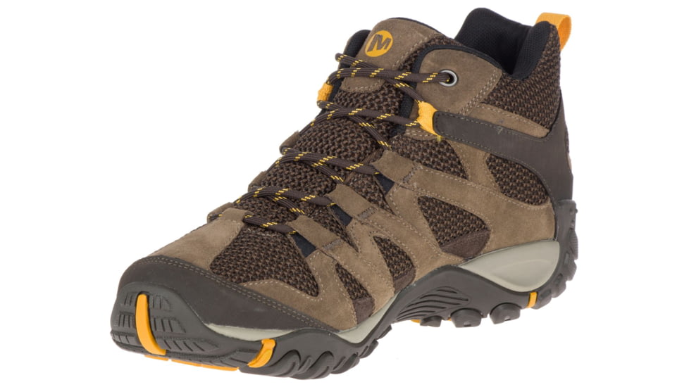 Merrell Alverstone Mid Waterproof Hiking Boots - Mens, Merrell Stone, Medium 11, J48535-11