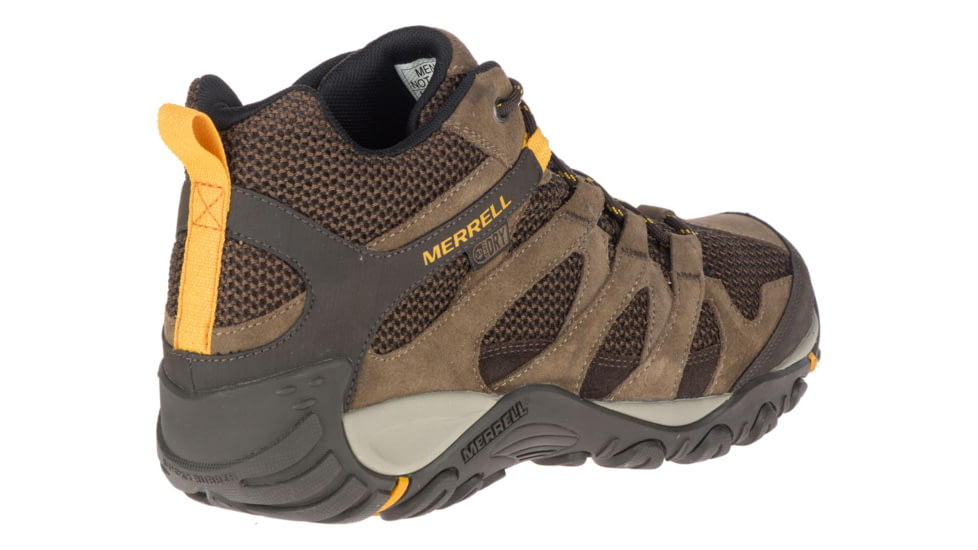 Merrell Alverstone Mid Waterproof Hiking Boots - Mens, Merrell Stone, Medium 11, J48535-11