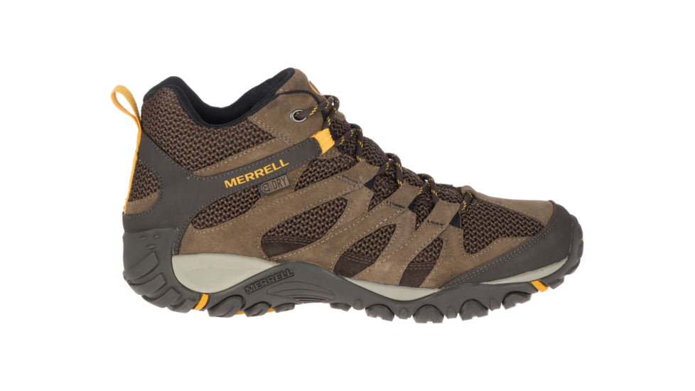 Merrell Alverstone Mid Waterproof Hiking Boots - Mens, Merrell Stone, Medium 11, J48535-11