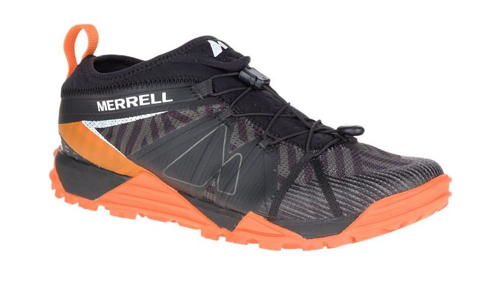 Merrell Avalaunch Tough Mudder Trail Running Shoe - Men's-Mudder Orange-Medium-8