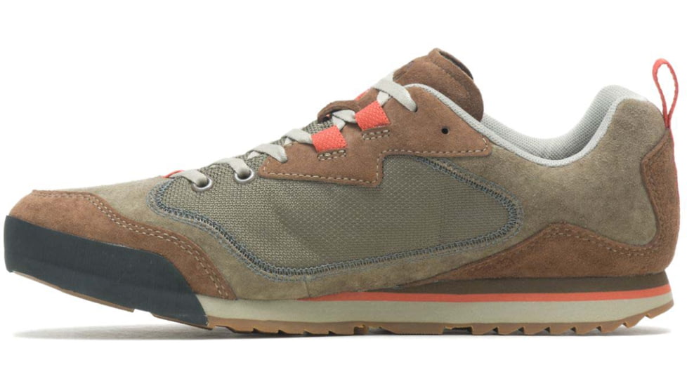 Merrell Burnt Rock Travel Suede Shoes - Mens, Dusty Olive, 11.5, Regular, J95233-11.5