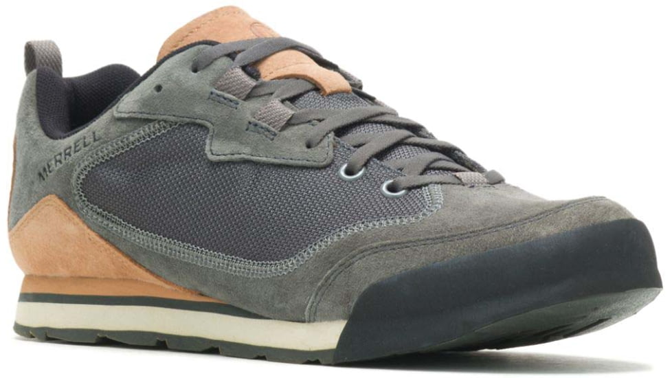 Merrell Burnt Rock Travel Suede Shoes - Mens, Granite, 7.5, Regular, J95237-7.5