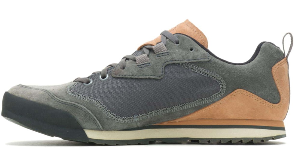 Merrell Burnt Rock Travel Suede Shoes - Mens, Granite, 7.5, Regular, J95237-7.5
