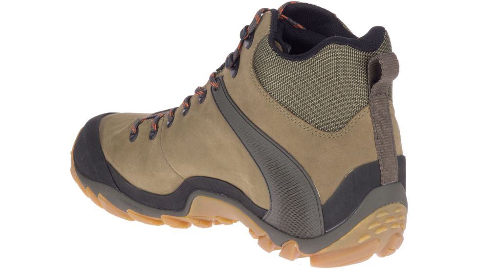 Merrell Cham 8 LTR Mid WP Hiking Shoes - Mens, Olive, 10 US, J033441-10.0