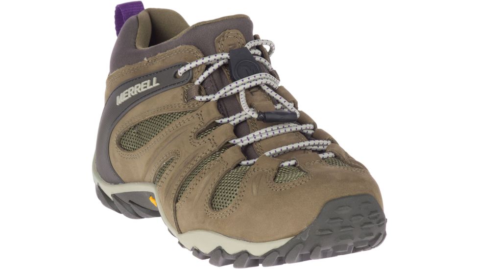 Merrell Cham 8 Stretch Hiking Shoes - Womens, Olive, 7 US, J033350-07.0