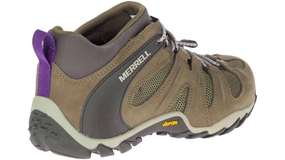 Merrell Cham 8 Stretch Hiking Shoes - Womens, Olive, 7 US, J033350-07.0