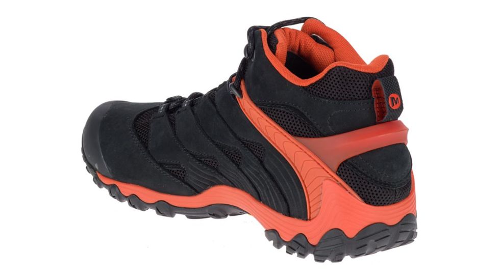 Merrell Chameleon 7 Mid Waterproof Hiking Boots - Men's, Fire, 13, Medium, J18491-13