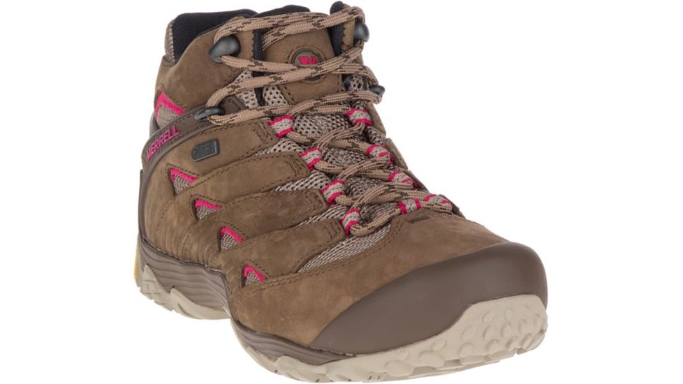 Merrell Chameleon 7 Mid Waterproof Hiking Boots - Women's, Merrell Stone, 7, Medium, J12040-7