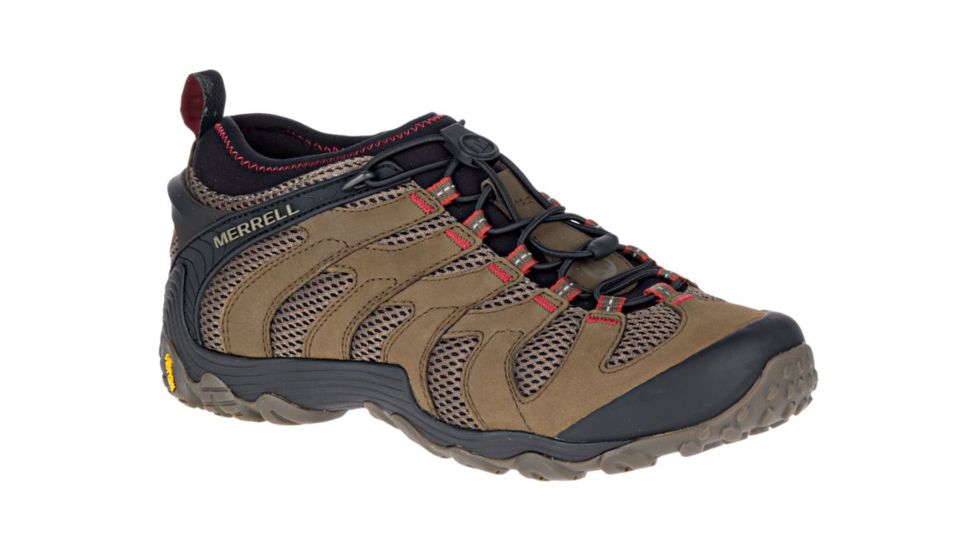 Merrell Chameleon 7 Stretch Hiking Boots - Men's, Boulder, 9, Medium, J12065-9