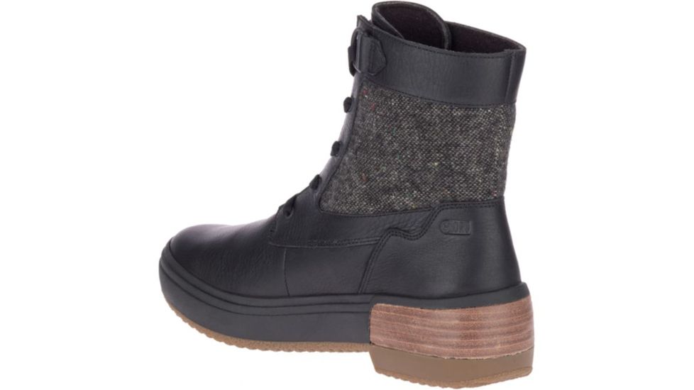 Merrell Haven Mid Lace Waterproof - Womens, Black, Medium, 7.5, J17880-001-07.5
