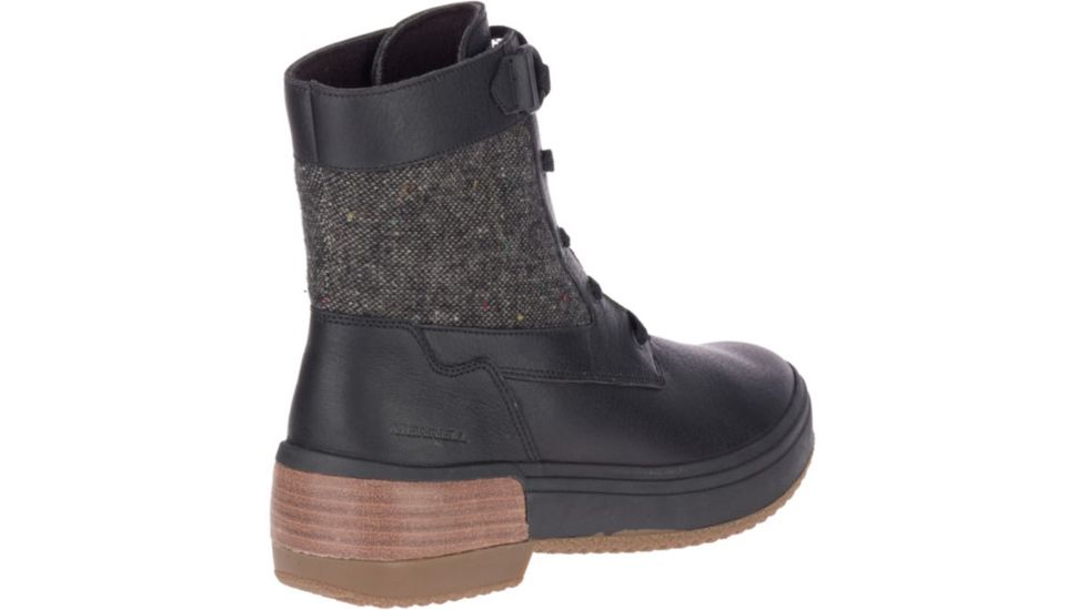Merrell Haven Mid Lace Waterproof - Womens, Black, Medium, 7.5, J17880-001-07.5