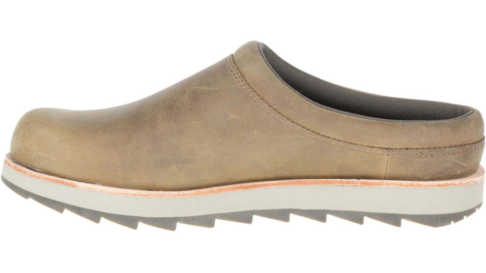 Merrell Juno Clog Leather Shoes - Mens, Fossil, 10.5, Medium, J002135-10.5