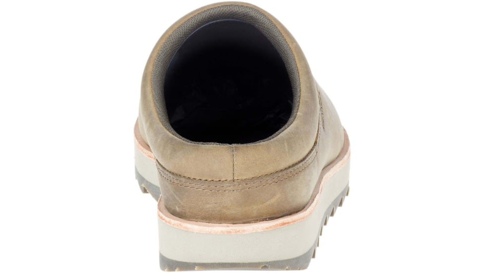 Merrell Juno Clog Leather Shoes - Mens, Fossil, 10.5, Medium, J002135-10.5