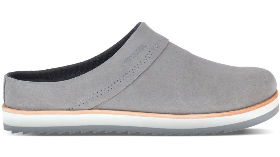 Merrell Juno Clog Shoes - Womens, Suede/Charcoal, 6.5, J001412-6.5