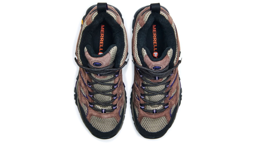 Merrell Merrell Moab 2 Mid Vent - Womens, Bracken/Purple, Medium, 9, J06050-9, J06050-9