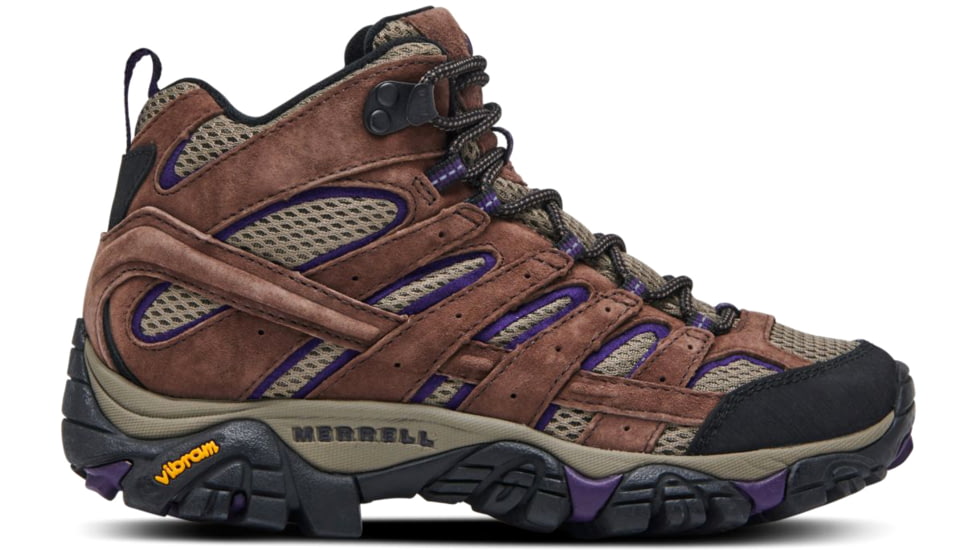 Merrell Moab 2 Vent Mid Hiking Boots - Women's, Bracken/Purple, 12, J06050-M-12.0