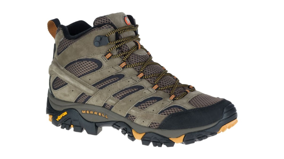 Merrell Moab 2 Mid Ventilator Hiking Boots - Womens, Walnut, 10.5, Wide, J06054W-10.5