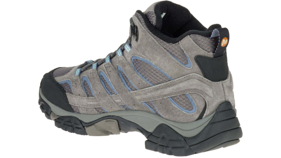 Merrell Moab 2 Mid Waterproof Hiking Boot - Womens-Granite-Wide-7.5, J06054W-056-7.5