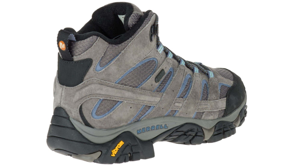 Merrell Moab 2 Mid Waterproof Hiking Boot - Womens-Granite-Wide-7.5, J06054W-056-7.5