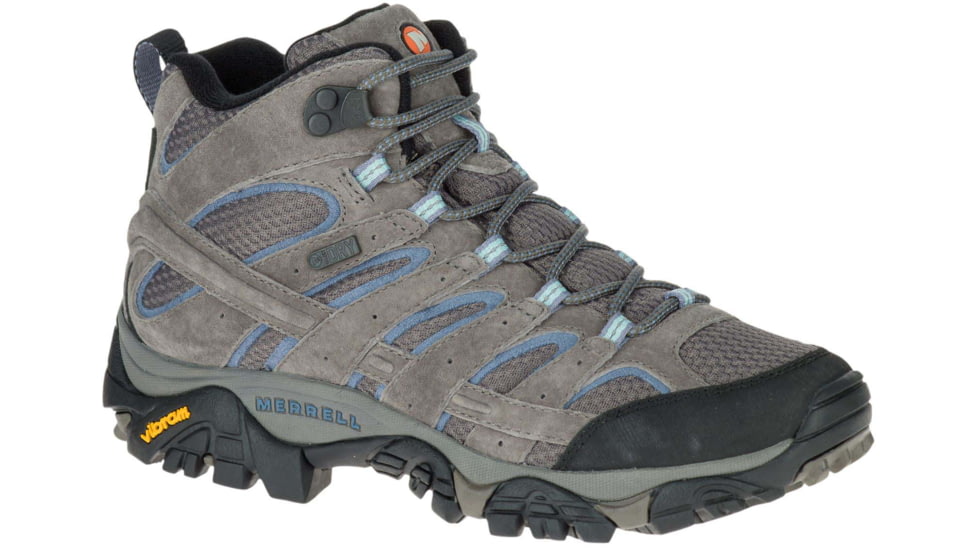 Merrell Moab 2 Mid Waterproof Hiking Boot - Womens-Granite-Wide-7.5, J06054W-056-7.5