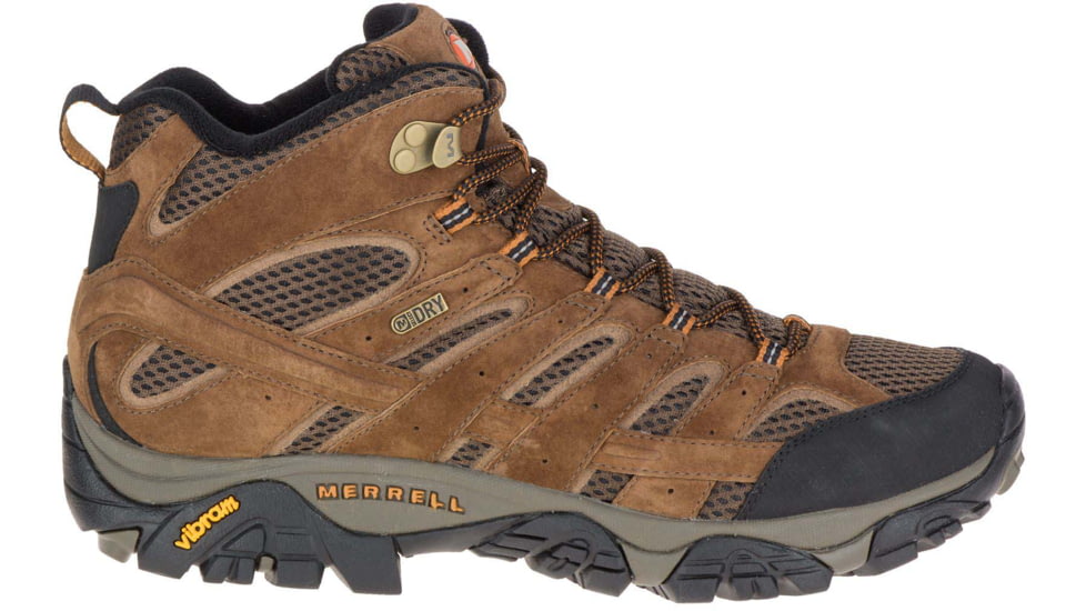 Merrell Moab 2 Mid Waterproof Hiking Boots - Mens, Earth, 9.5, Medium, J06051-9.5