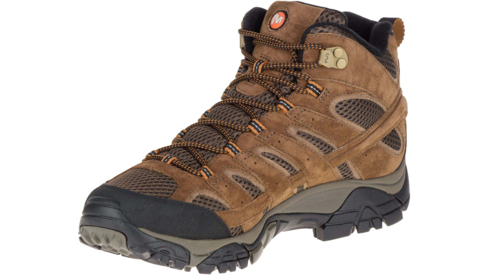 Merrell Moab 2 Mid Waterproof Hiking Boots - Mens, Earth, 9.5, Medium, J06051-9.5