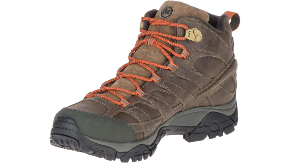 Merrell Moab 2 Prime Mid Waterproof Hiking Boots - Mens, Canteen, 10, J46337-10