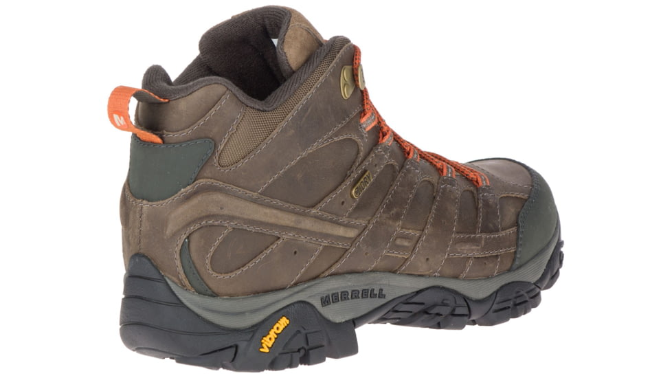 Merrell Moab 2 Prime Mid Waterproof Hiking Boots - Mens, Canteen, 10, J46337-10