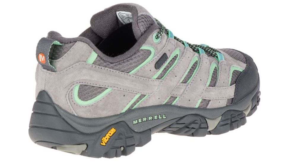Merrell Moab 2 Waterproof Hiking Shoe - Women's-Drizzle/Mint-Medium-6