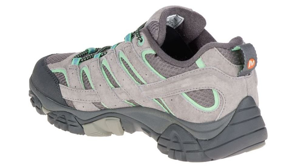 Merrell Moab 2 Waterproof Hiking Shoe - Women's-Drizzle/Mint-Medium-6