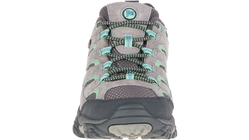 Merrell Moab 2 Waterproof Hiking Shoe - Women's-Drizzle/Mint-Medium-6