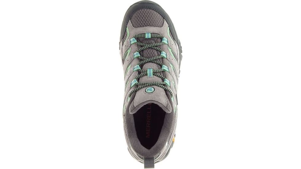 Merrell Moab 2 Waterproof Hiking Shoe - Women's-Drizzle/Mint-Medium-6