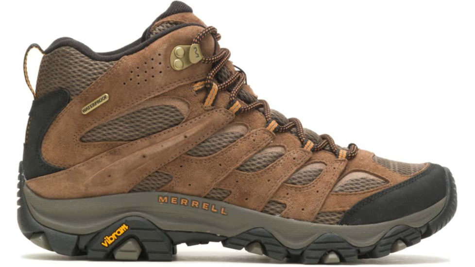 Merrell Moab 3 Mid Waterproof Shoes - Mens, Earth, 9 US, J035839-09.0