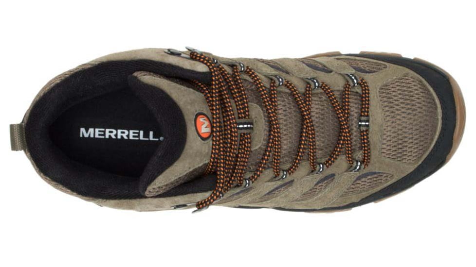 Merrell Moab 3 Mid Waterproof Shoes - Mens, Olive/Gum, 9.5 US, J036549-09.5