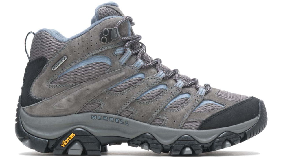 Merrell Moab 3 Mid Waterproof Shoes - Womens, Granite, 9.5, J500162-M-9.5