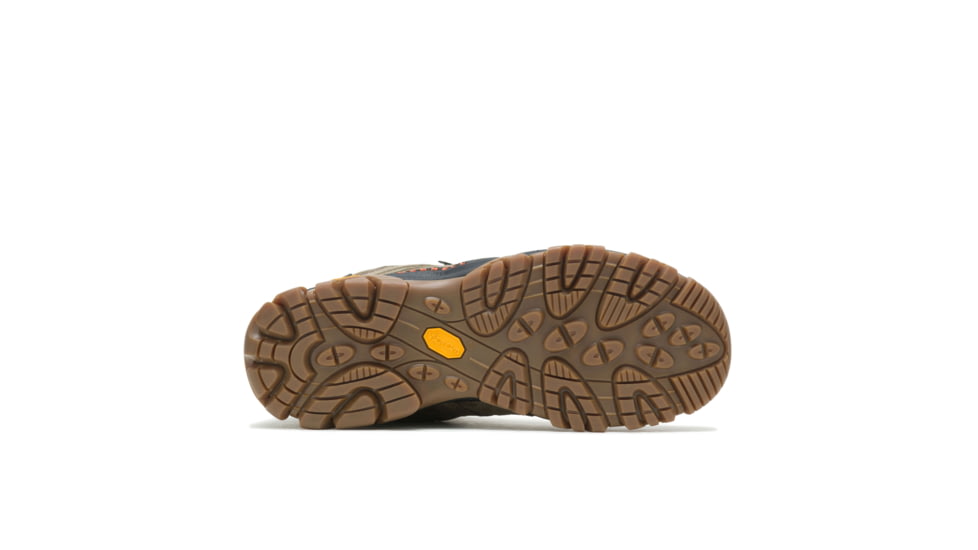 Merrell Moab 3 Mid WP Hiking Shoes - Mens, Wide, Olive/Gum, 11, J036549W-11