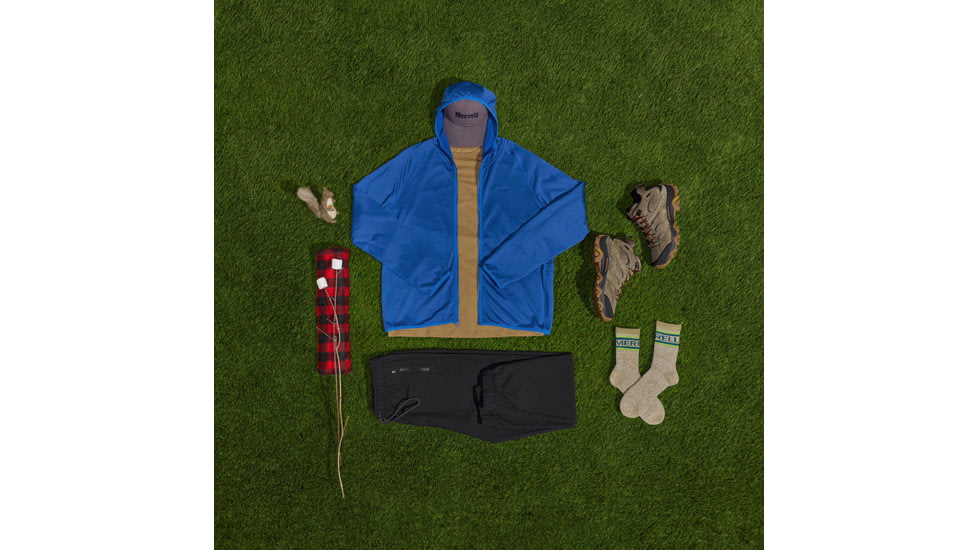 Merrell Moab 3 Mid WP Hiking Shoes - Mens, Wide, Olive/Gum, 11, J036549W-11