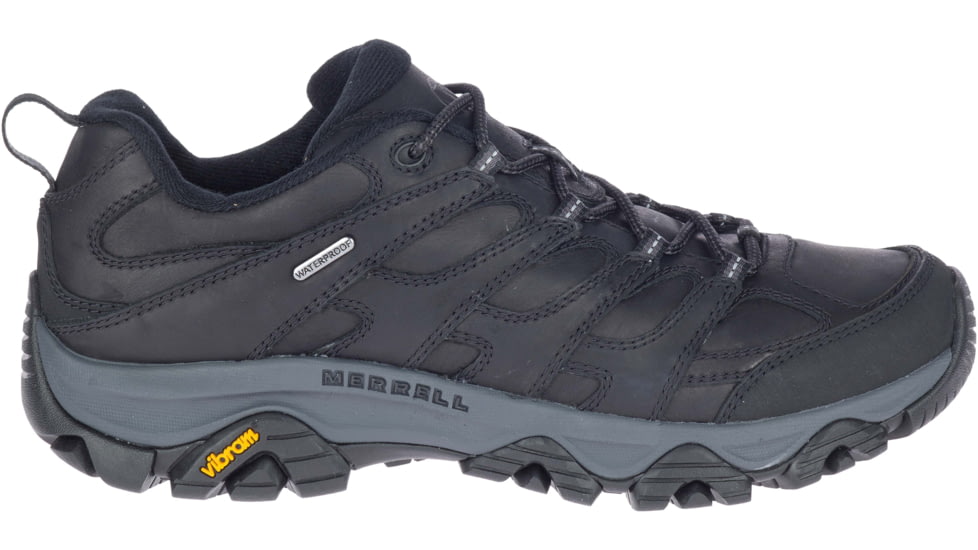 Merrell Moab 3 Prime Mid Waterproof Casual Shoes - Mens, Black, 7.5, Medium, J035769-M-7.5