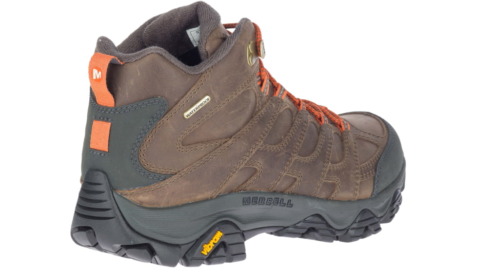 Merrell Moab 3 Prime Mid Waterproof Casual Shoes - Mens, Canteen, 11, Wide, J035763W-W-11