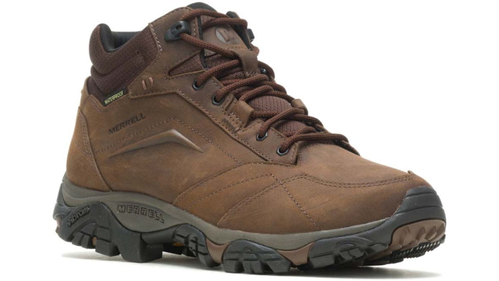Merrell Moab Adventure Mid Waterproof Shoes - Mens, Dark Earth, 7, Wide, J91819W-7