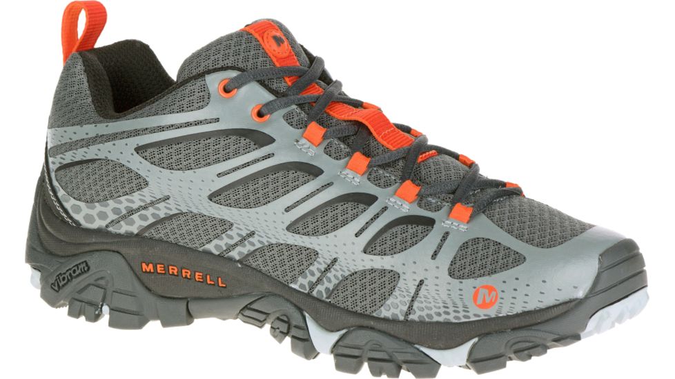 Moab Edge Hiking Shoe - Mens-Grey-Medium-9.5