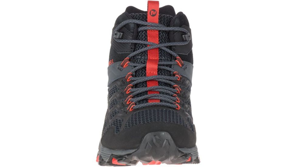 Merrell Moab FST 2 Mid Waterproof Hiking Boots - Men's, Black/Granite, 10, Medium, J77511-10