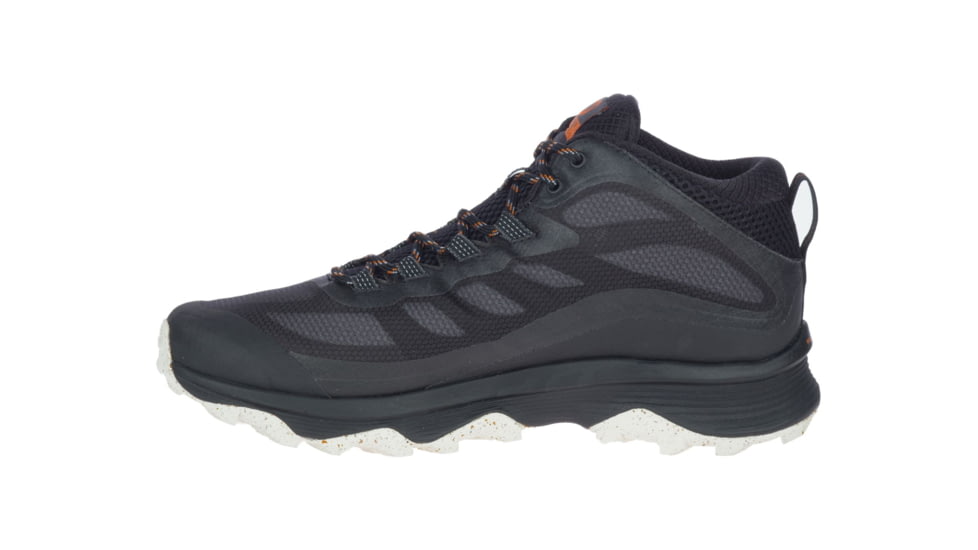 Merrell Moab Speed Mid GORE-TEX Hiking Shoes - Mens, Black, 11.5, J135409-115